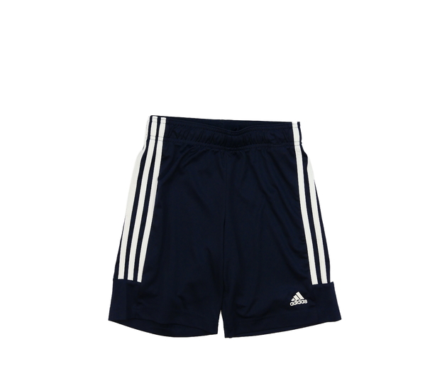 Tmavě modré sportovní kraťasy Adidas