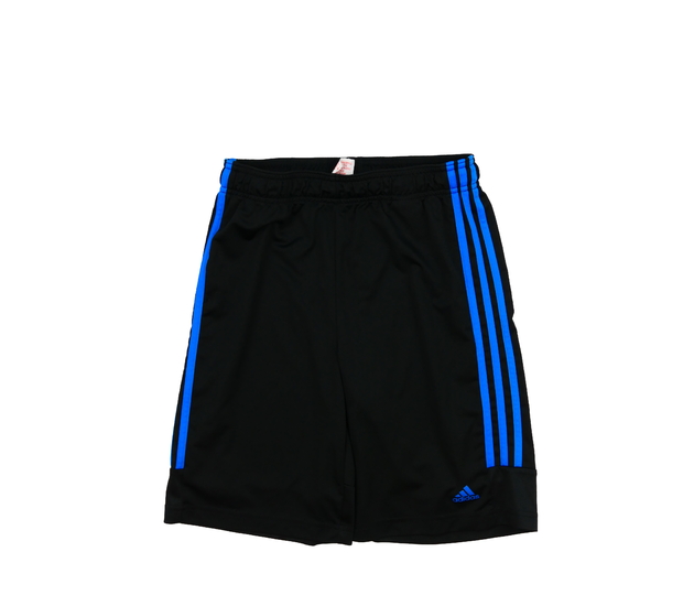 Černo-modré sportovní kraťasy Adidas 