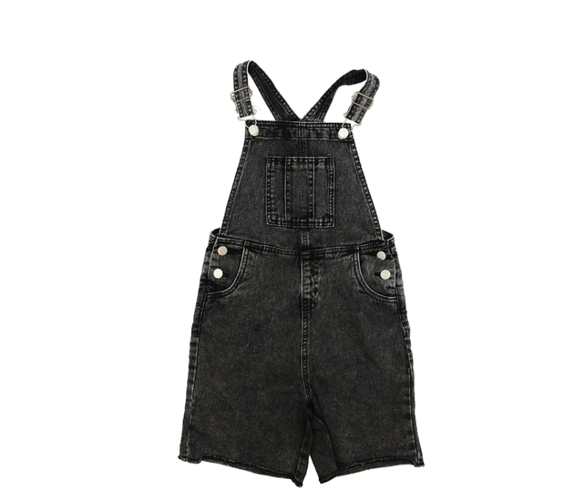 Šedé riflové kraťasy s laclem George