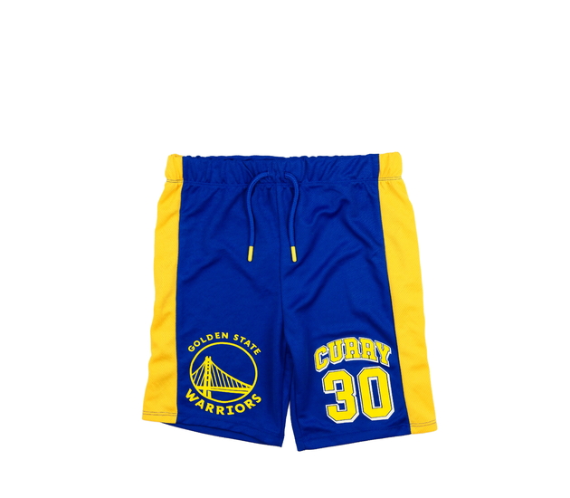 Modro-žluté sportovní kraťasy NBA Primark 