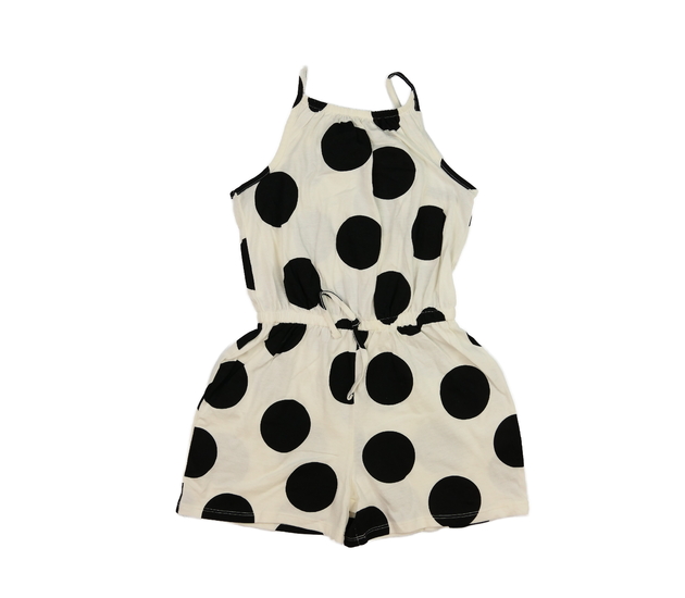 Krémový kraťasový overal s kolečky F&F