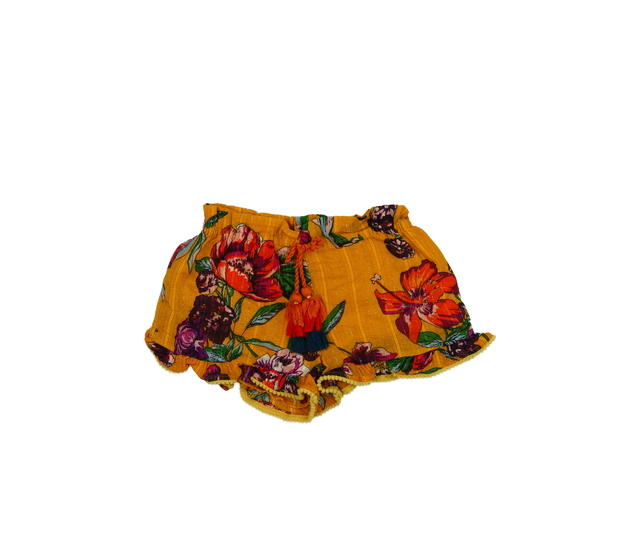 Oranžové květinové kraťasy Next