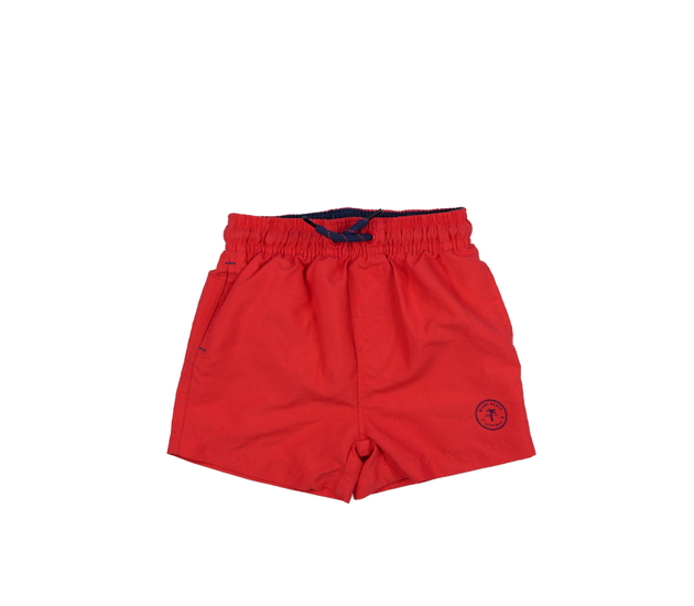 Červené plážové kraťasy Nutmeg