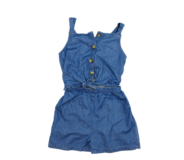 Modrý kraťasový overal Next