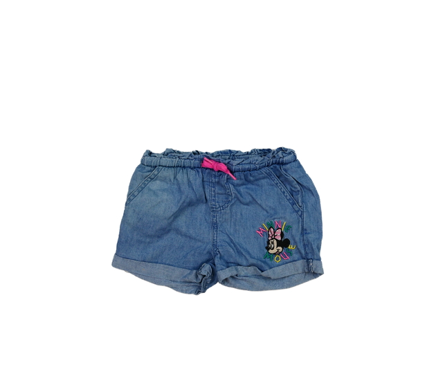 Modré kraťasy Minnie Disney 