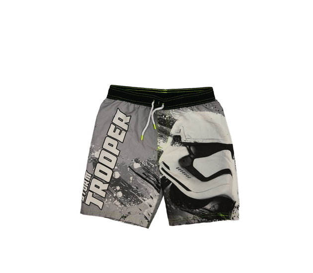 Šedé plážové kraťasy Star Wars