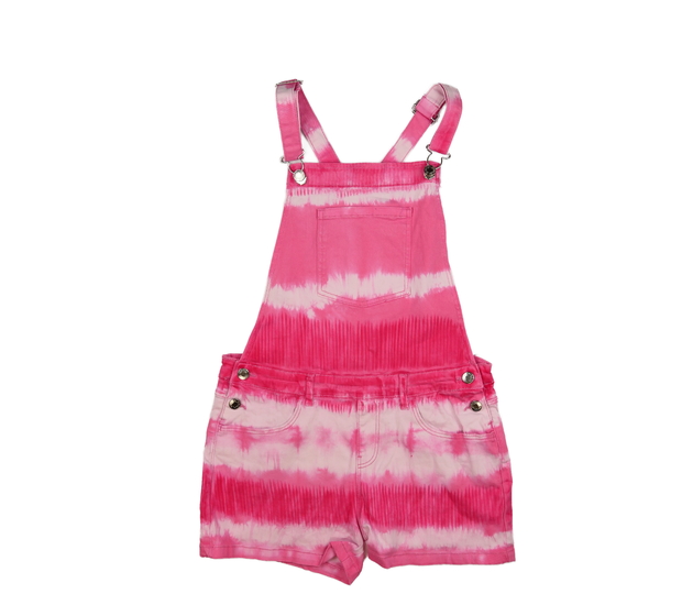 Růžové riflové kraťasy s laclem Primark 