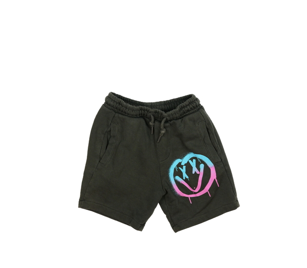 Šedé kraťasy se smajlíkem George