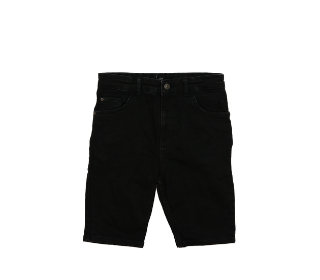 Černé riflové kraťasy River Island