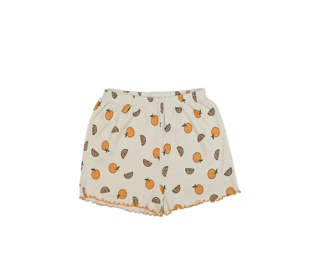 Krémové kraťasy s ovocem 