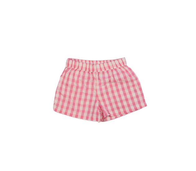 Kostkované růžovo-bílé kraťasy George