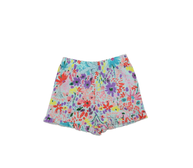 Modré květinové kraťasy Nutmeg