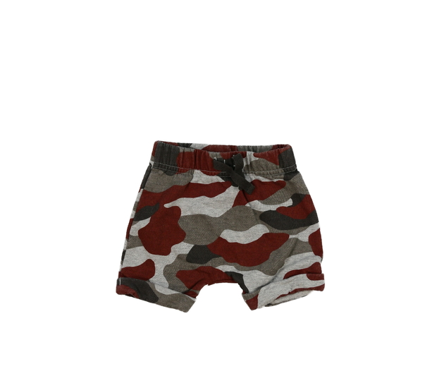 Šedé vzorované teplákové kraťasy Nutmeg