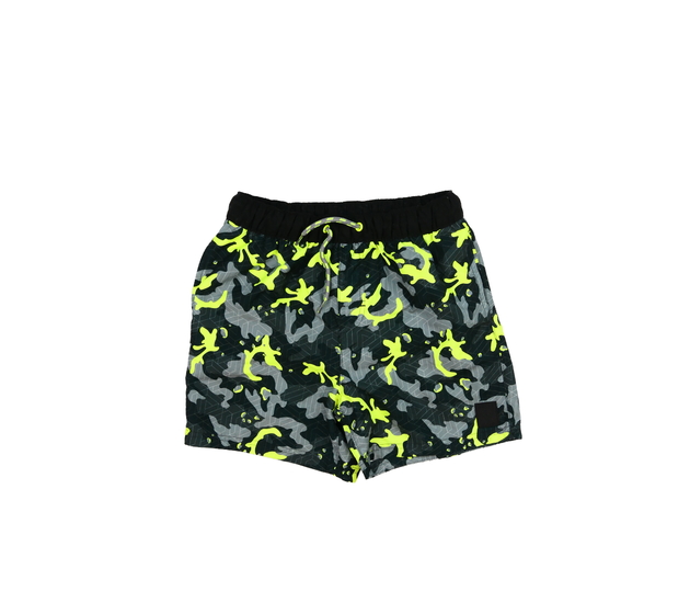 Tmavé maskáčové plážové kraťasy Next