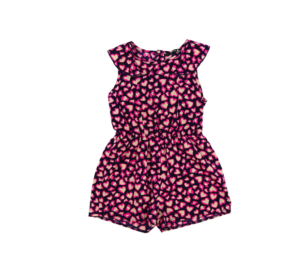 Tmavý lehký kraťasový overal George