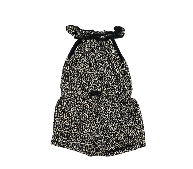 Tmavý vzorovaný kraťasový overal George