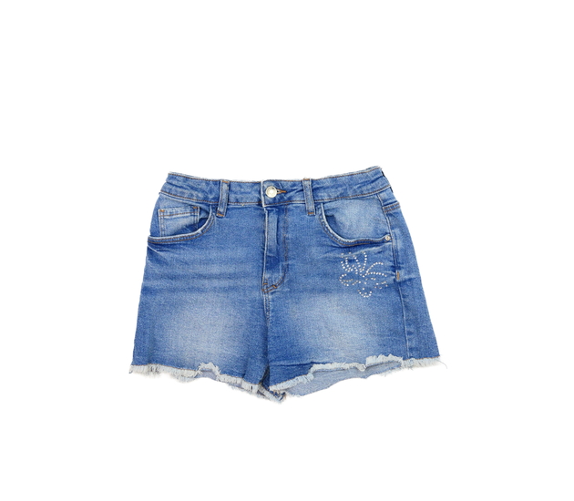 Modré riflové kraťasy Primark 