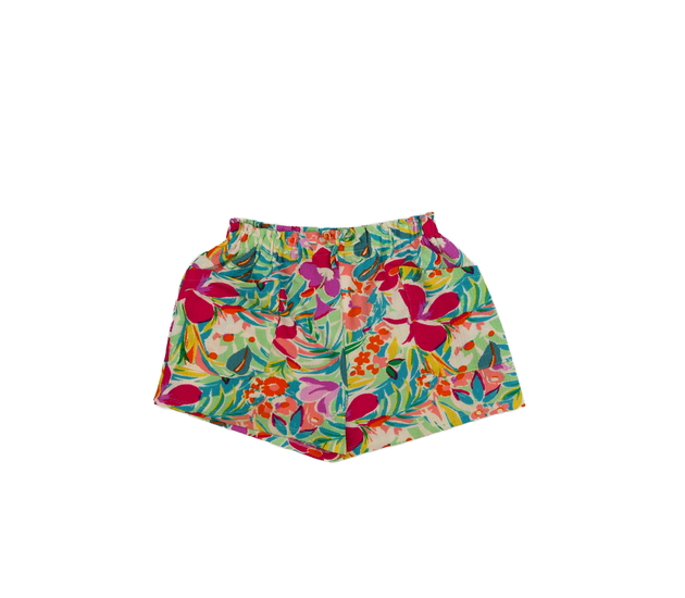 Zelené květinové kraťasy Primark 