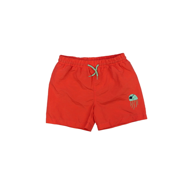 Oranžové plážové kraťasy