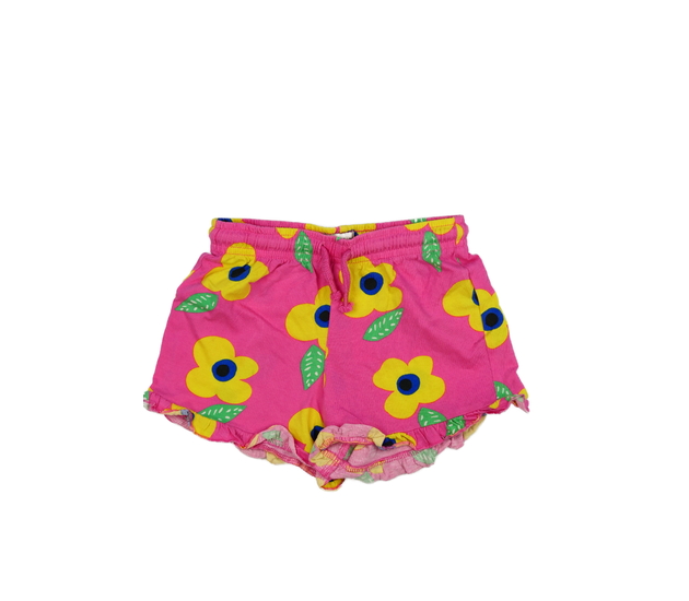 Růžové květinové kraťasy F&F