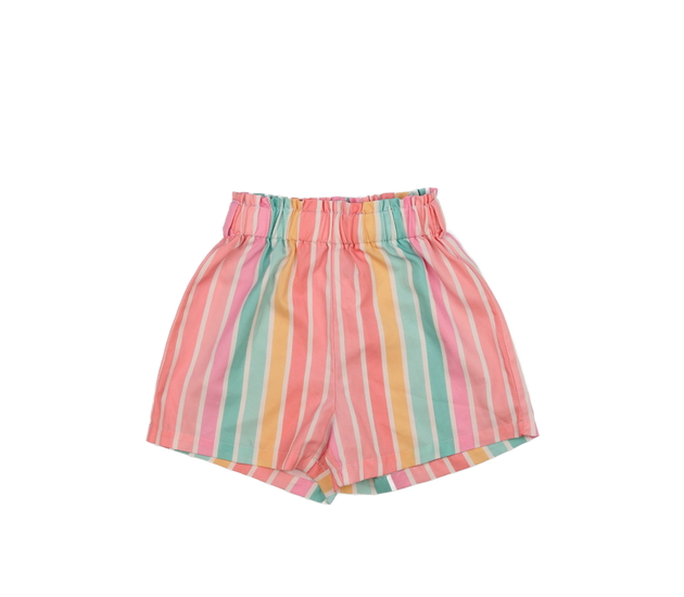 Vzdušné světlé barevné kraťasy