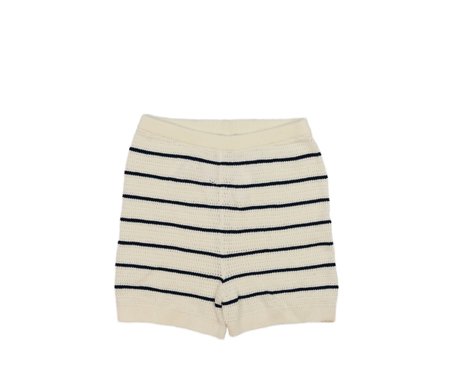 Pletené krémové kraťasy F&F