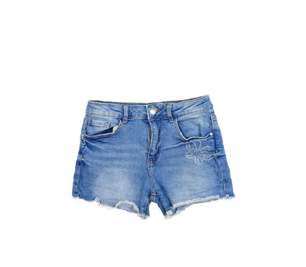 Modré riflové kraťasy Primark 