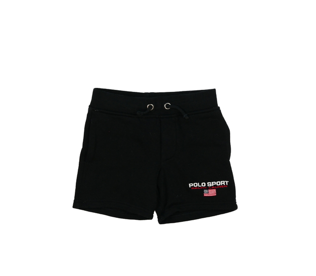 Černé teplákové kraťasy Ralph Lauren