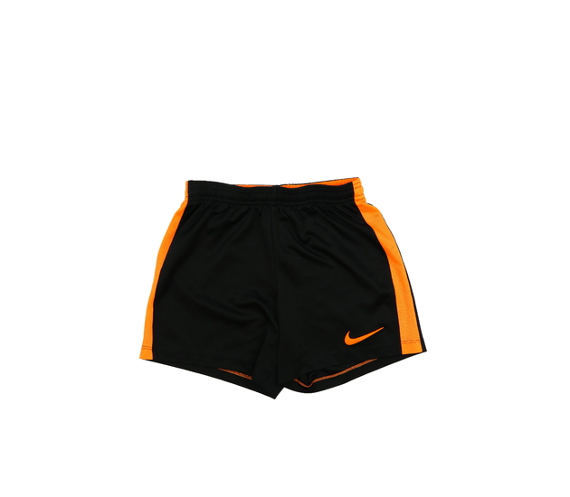 Černo-oranžové sportovní kraťasy Nike 