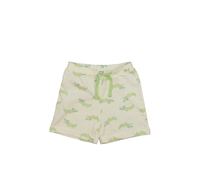 Krémové kraťasy s krokodýly Primark 