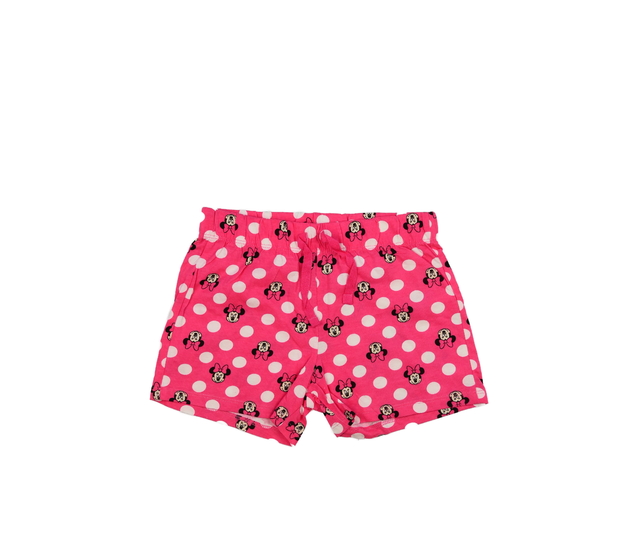 Růžové kraťasy Minnie Disney 
