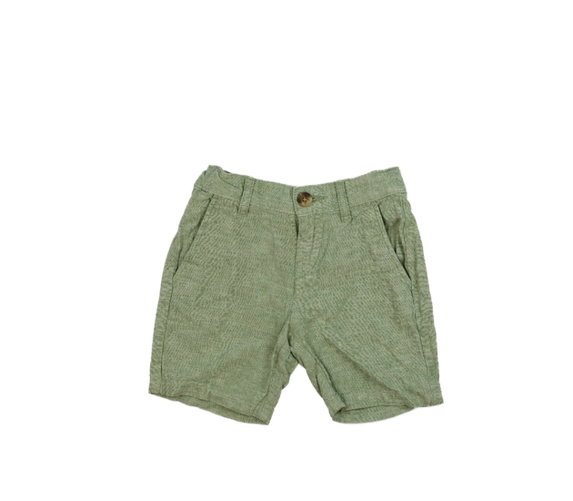 Zelené melírované kraťasy H&M