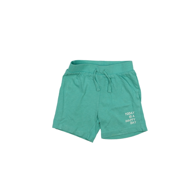 Zelené kraťasy s nápisem Primark 