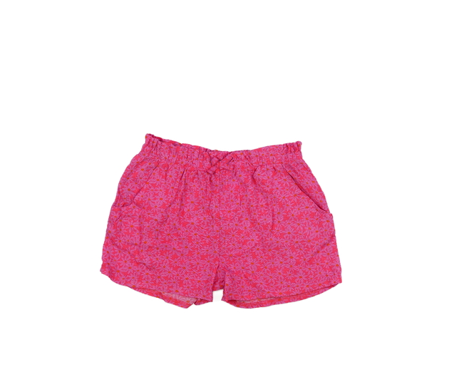 Růžové květinové vzdušné kraťasy Primark 