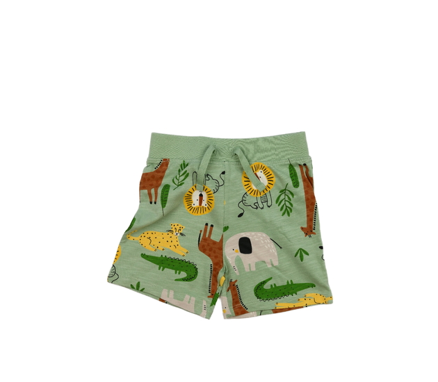 Zelené kraťasy se zvířaty Primark 