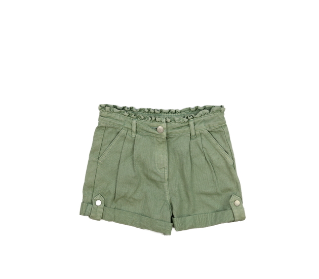 Zelené riflové kraťasy