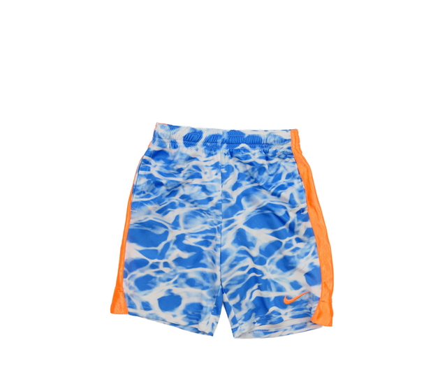 Modro-oranžové sportovní kraťasy Nike 