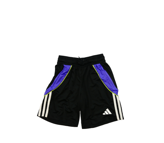 Černo-fialové sportovní kraťasy Adidas 