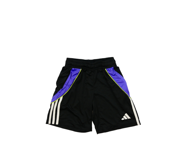 Černo-fialové sportovní kraťasy Adidas 