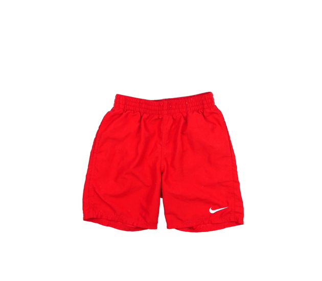 Červené plážové kraťasy Nike 