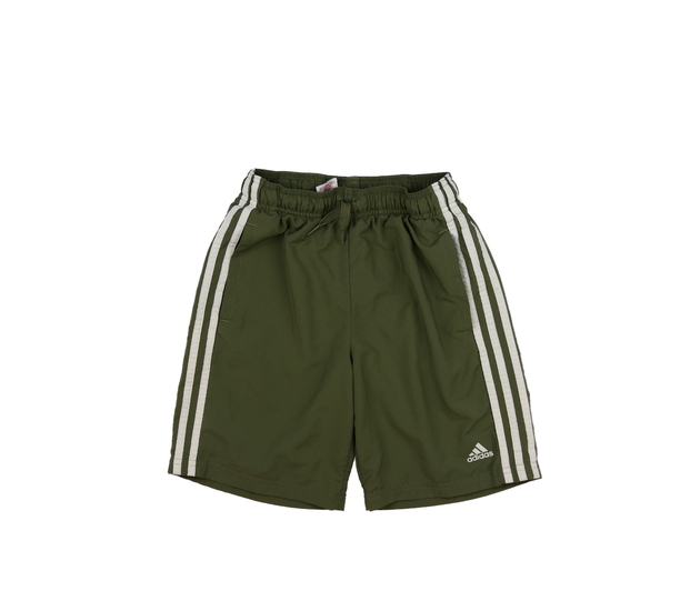 Khaki plážové kraťasy Adidas