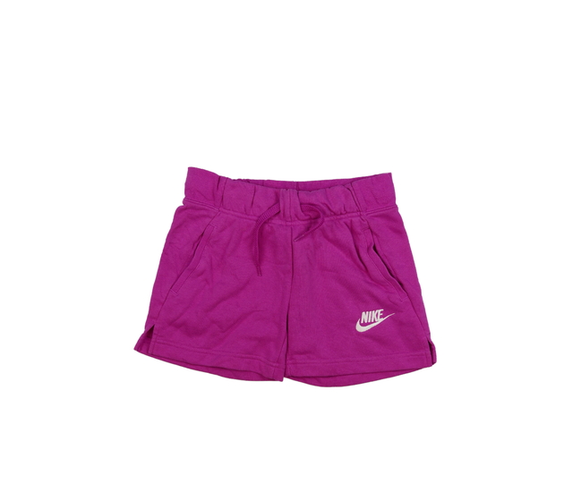 Růžové teplákové kraťasy Nike 