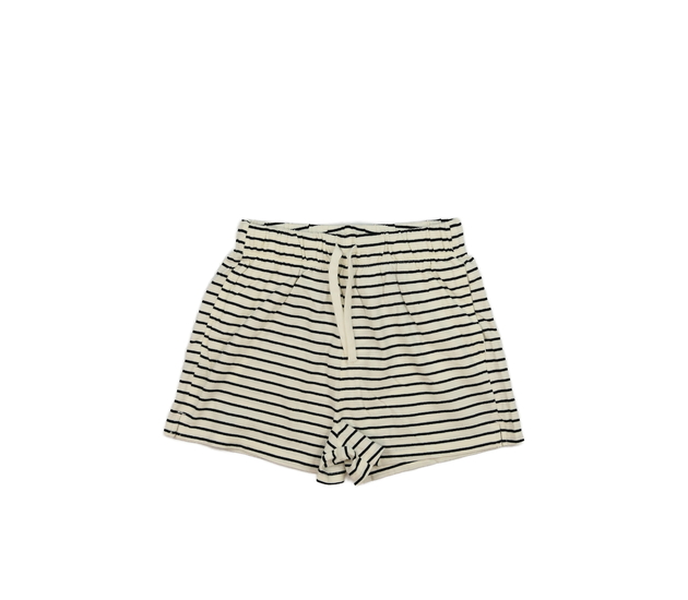 Krémové pruhované kraťasy H&M
