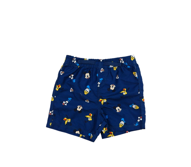 Tmavě modré kraťasy Mickey Disney Primark 