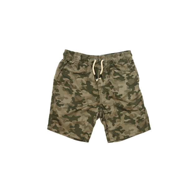 Nové khaki maskáčové kraťasy Next
