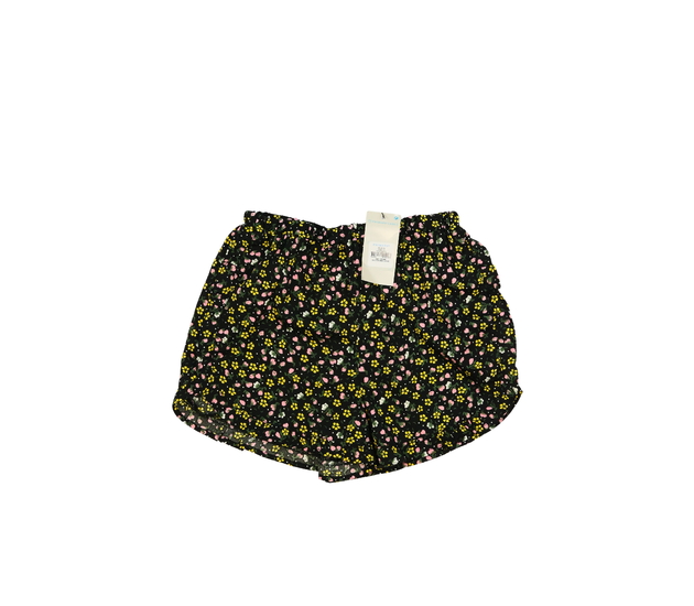 Nové černé květinové vzdušné kraťasy Primark 