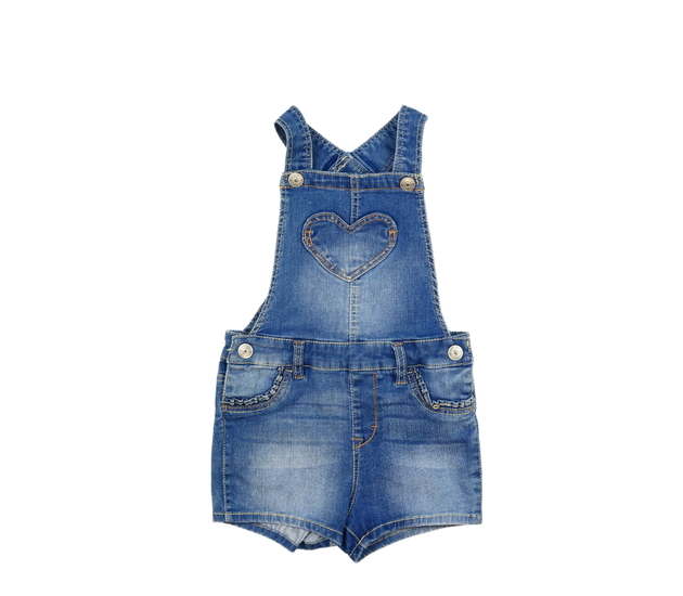 Modré riflové kraťasy s laclem H&M