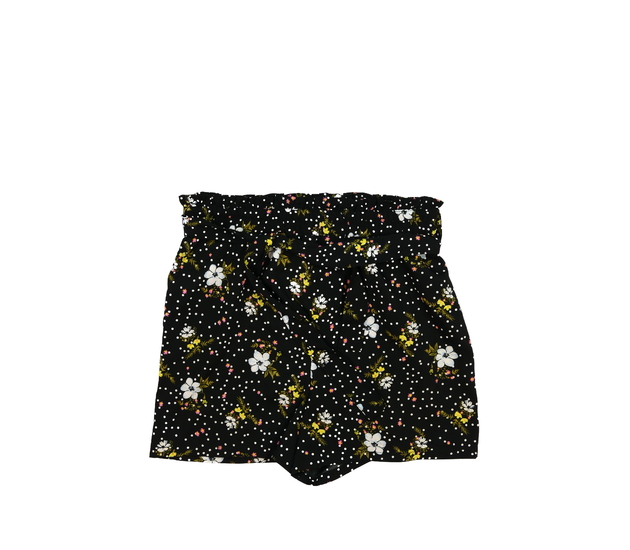 Černé vzdušné květinové kraťasy M&Co