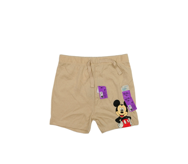 Nové hnědé kraťasy Mickey Disney Primark 