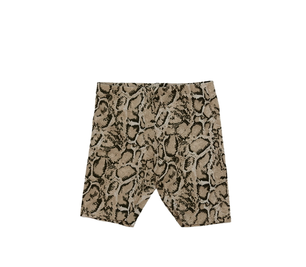 Hnědé vzorované kraťasy H&M